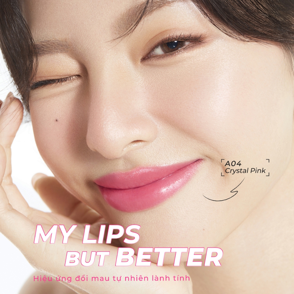Son Dưỡng Môi SACE LADY Thay Đổi Màu Sắc Dưỡng Âm Mịn Màng Trang Điểm Môi Nhẹ Nhàng 3.5g