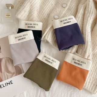 Combo 3 Quần lót nữ cotton gân tăm co giãn 4 chiều đáy may 2 lớp kháng khuẩn King Shop L-1226
