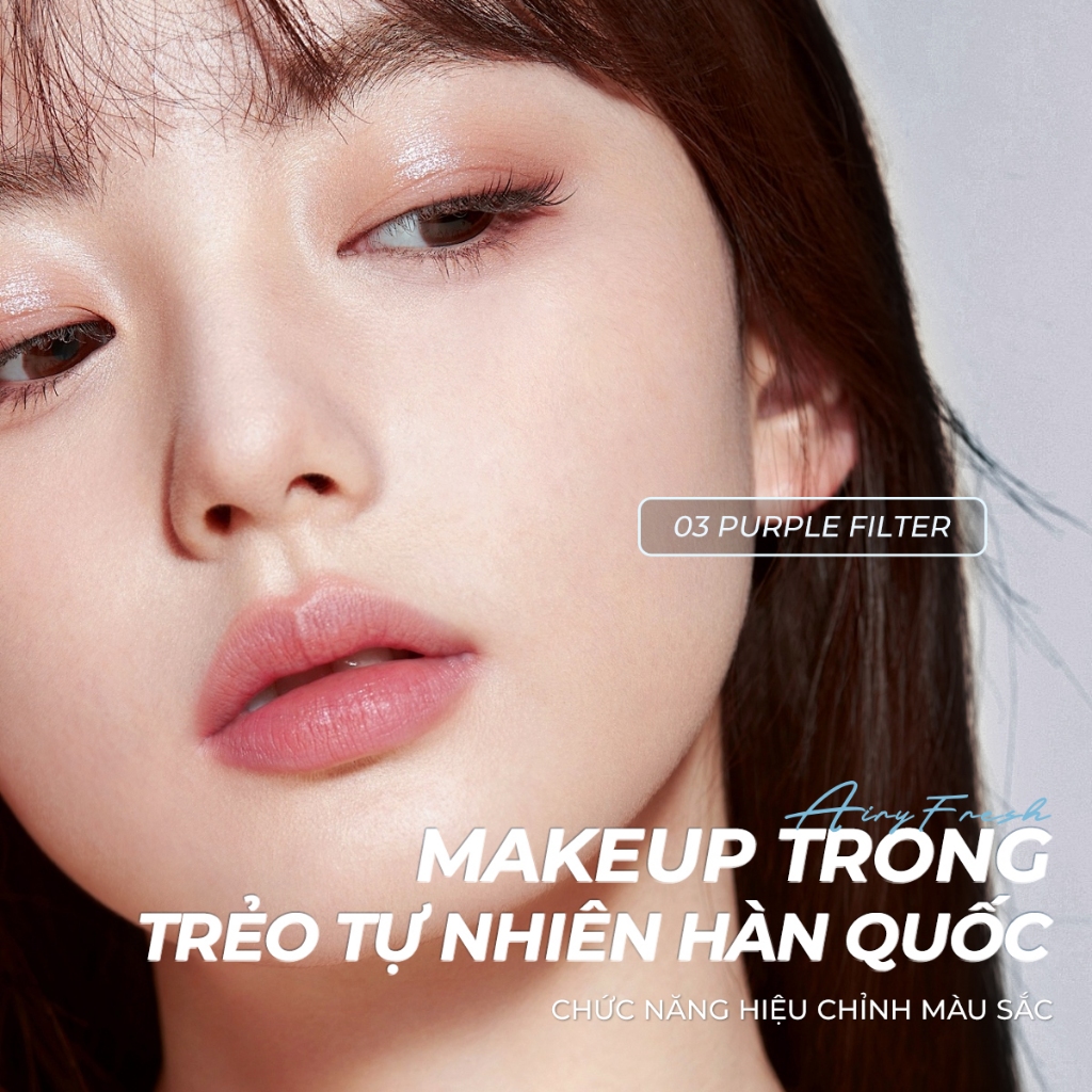 Phấn Phủ Trang Diểm SACE LADY Ép Kiểm soát dầu Làm mờ lì Trang điểm mặt