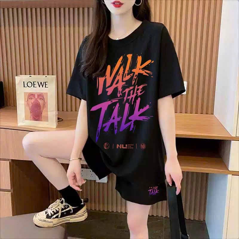 Sét Đồ THể Thao nam WALK 🚗FRee SHip🚗 ThờI Trang Cổ Tròn Tay Ngắn Chất Liệu Mè Thấm Hút Mồ Hôi - SSL