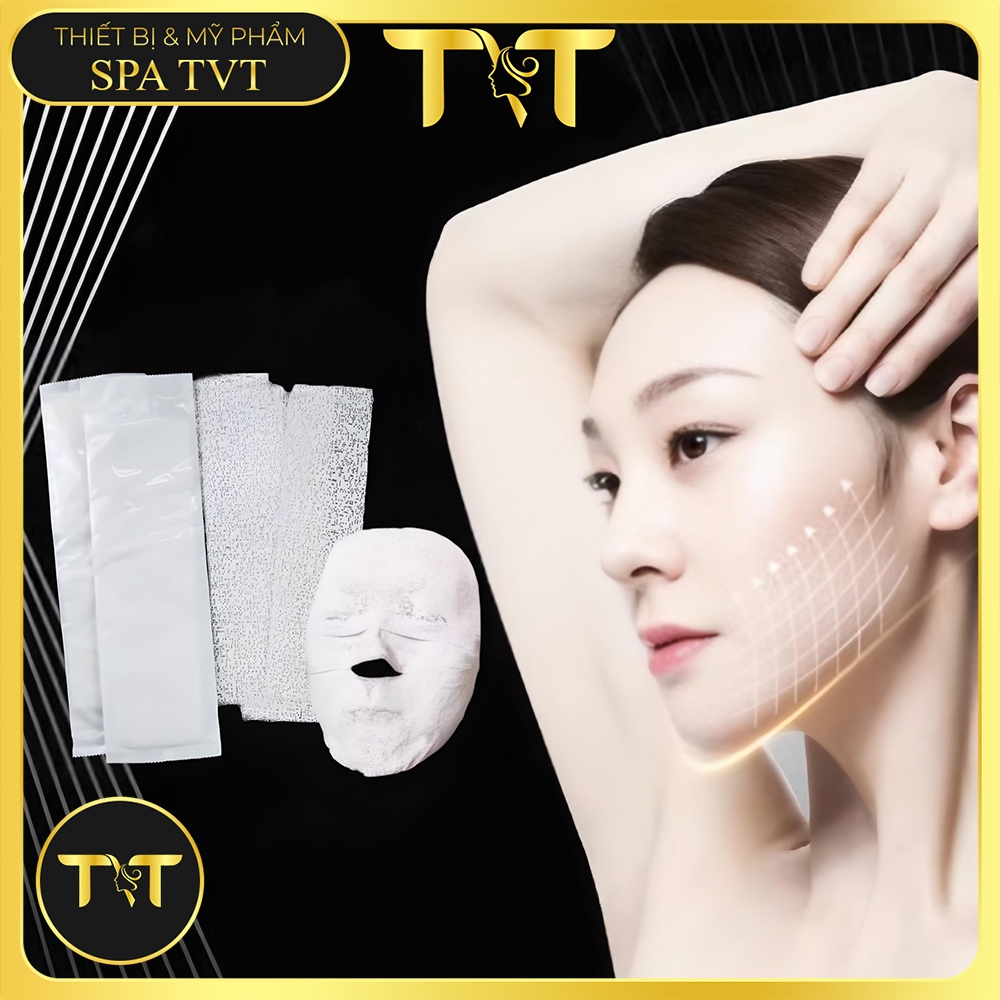 Combo 10 Gói Mặt Nạ Thạch Cao Nâng Cơ, Hỗ Trợ Săn Chắc Da, Giảm Chảy Xệ, Mờ Thâm Mụn, Set 5 Miếng