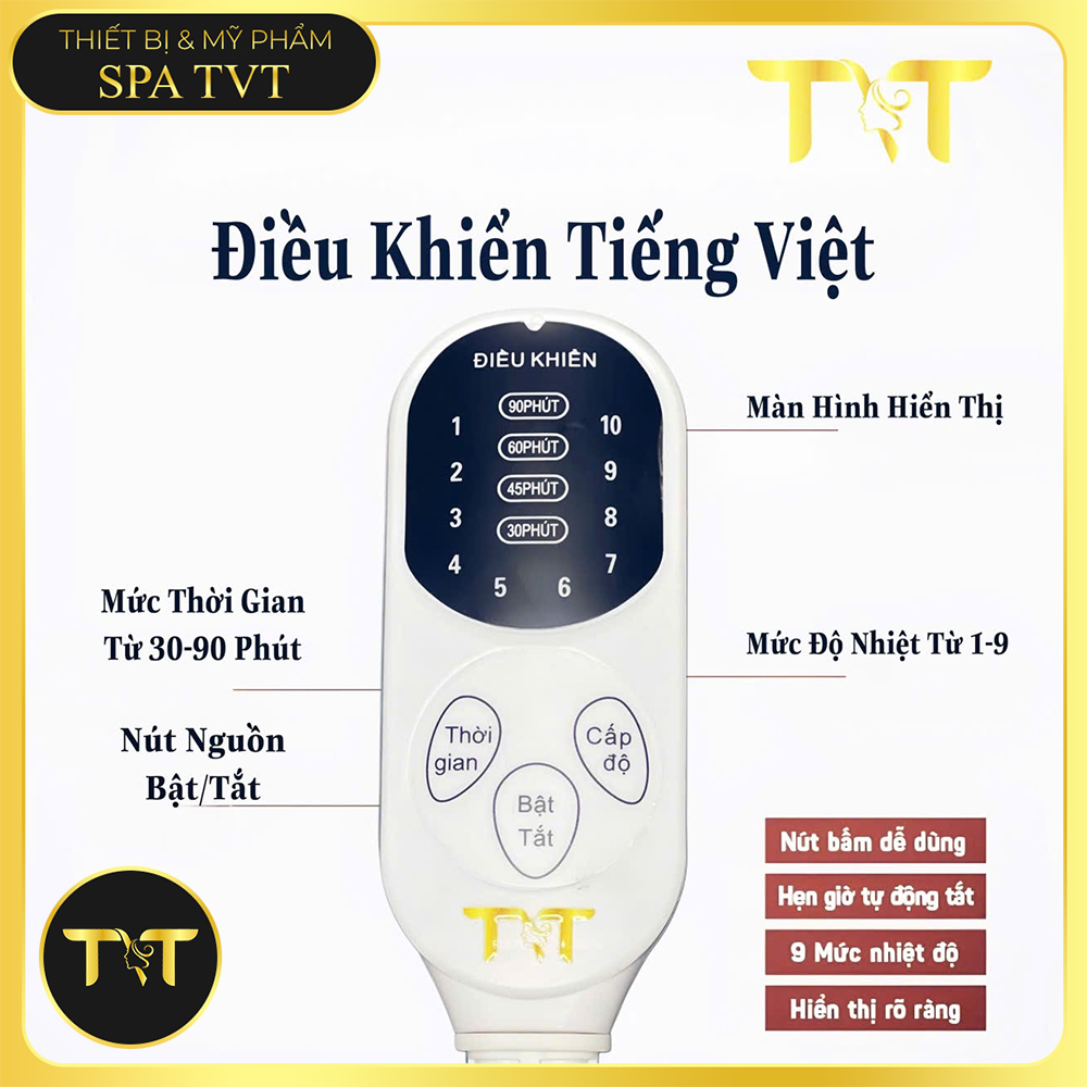 ĐIỀU KHIỂN TVT THAY THẾ CHO THẢM NGẢI CỨU, ĐAI ĐÁ MUỐI, ĐAI CHƯỜM NÓNG
