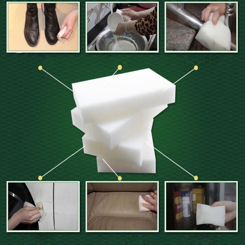 Miếng Bọt Biển Chà Tẩy Ố Kính, Đánh Bóng Xe Hơi, Lau Chùi Vết Bẩn