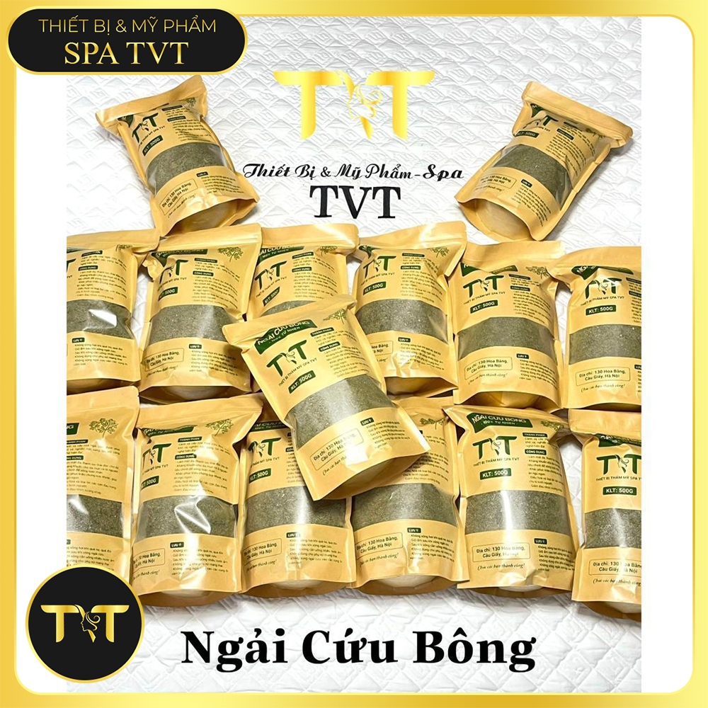 NGẢI CỨU BÔNG TVT 50G DÙNG THỬ – NGẢI CỨU XÔNG NÓNG, HỖ TRỢ LƯU THÔNG KHÍ HUYẾT, THƯ GIÃN CƠ THỂ