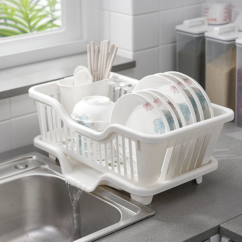 Kệ Úp Bát Kèm Khay Ráo Nước Chính Hãng Việt Nhật (3535)