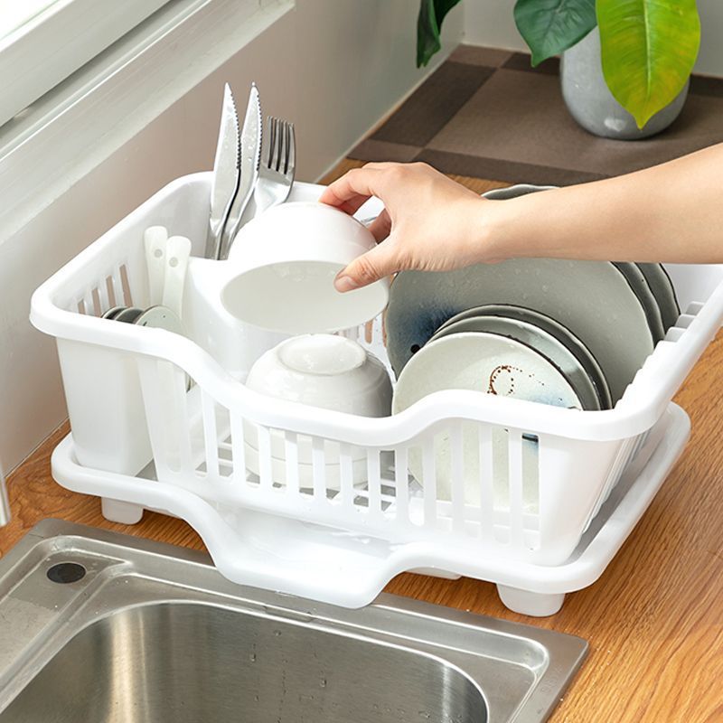 Kệ Úp Bát Kèm Khay Ráo Nước Chính Hãng Việt Nhật (3535)