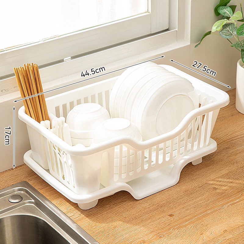 Kệ Úp Bát Kèm Khay Ráo Nước Chính Hãng Việt Nhật (3535)