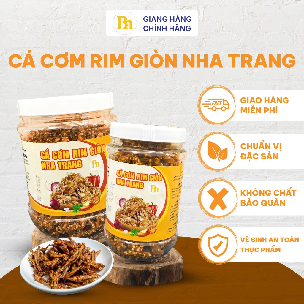 Cá cơm rim giòn đặc sản Nha Trang | Shopee Việt Nam