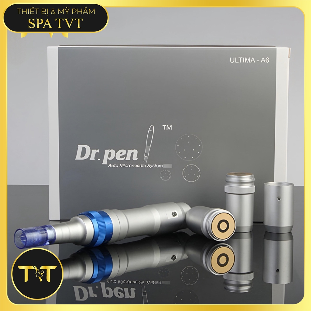 DR.PEN ULTIMA A6 BÚT VI KIM PHI KIM CHUYÊN NGHIỆP – HỖ TRỢ MỜ THÂM, GIẢM SẸO RỖ, HẤP THỤ TINH CHẤT