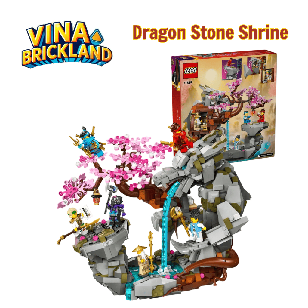 SET LEGO Ninjago 71819 – Dragon Stone Shrine | Shopee Việt Nam