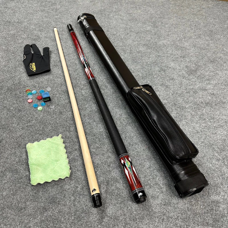 Cơ bida Rhino Mộc và Bao da