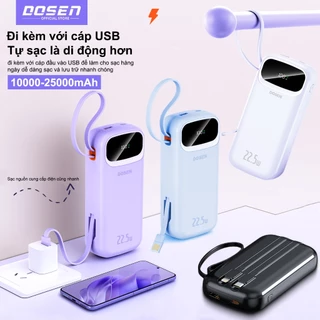 Dosen sạc dự phòng pd22.5w 10000/25000mah tự mang theo dây đôi pin dự phòng màn hình led tích hợp tích hợp
343.022
₫
-38%
Mua để nhận quà
4.8
Đã bán 3k+
Hà Nội