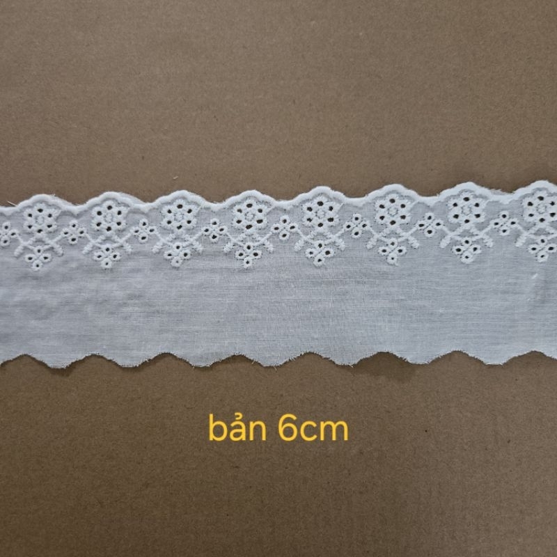 Trắng bản 6cm