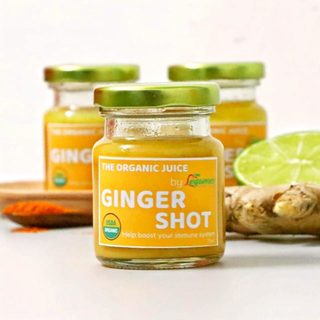 Ginger Shot Tươi Légumes 75ml – Chanh Gừng Nghệ / Cayenne Gừng Giấm Táo, Không Đường, Ép Lạnh