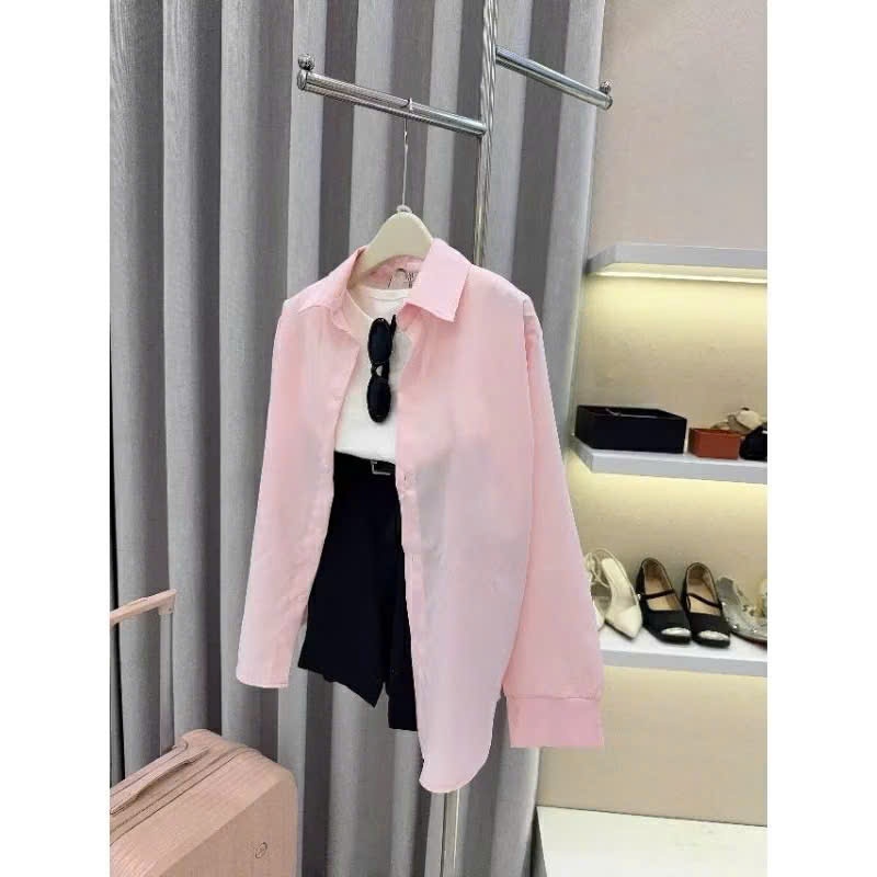[Siêu phẩm 2025] Set đồ nữ 4 món thời trang mùa hè năng động, set áo thun kèm áo khoác + quần sooc kaki kèm nịt