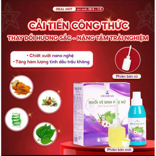 ( BÁN CHẠY NHẤT ) Bộ muối VS  LILYFRESH -chăm sóc sức khoẻ phụ nữ