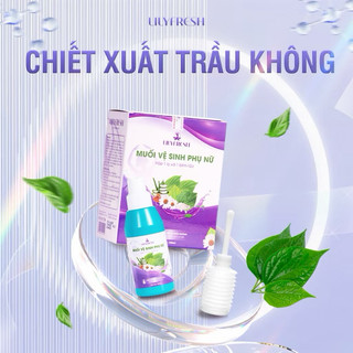 combo 2 bộ muối vệ sinh lilyfresh