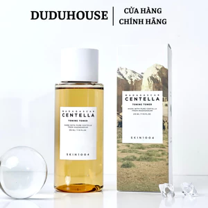 Nước hoa hồng Skin1004 Madagascar Centella Toning Toner Làm Dịu Da 210ml Duduhouse