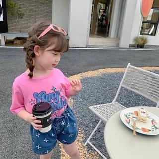 AT26-[tomnaukid] Áo thun cộc tay bé gái vải cotton mềm mịn - Size 9-28Kg