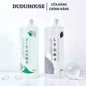 Nước hoa hồng chiết xuất lá diếp cá/ tía tô Dokudami Lotion 500ml