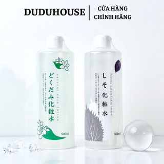 (Hàng Công TY) Nước hoa hồng chiết xuất lá diếp cá/ tía tô Dokudami Lotion 500ml