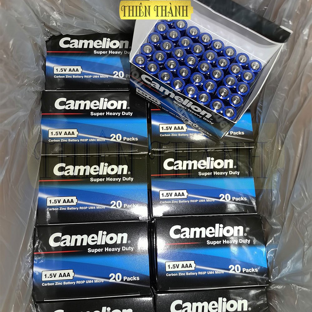 Hộp 40 viên pin AA(tiểu),AAA(đũa),R6P,R03P,pin carbon(than) 1.5V,hiệu ...