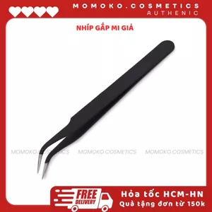 Nhíp Gắp Bằng Thép Không Gỉ Chất Lượng Cao Đa Năng Tiện Lợi Nhíp Gắn Mi Chuyên Dụng Đầu Cong Không Gỉ