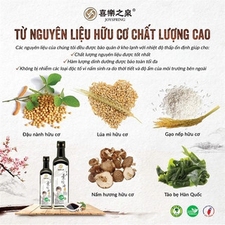 Dầu hào chay hữu cơ JoySpring Organic Mushroom Soy Sauce