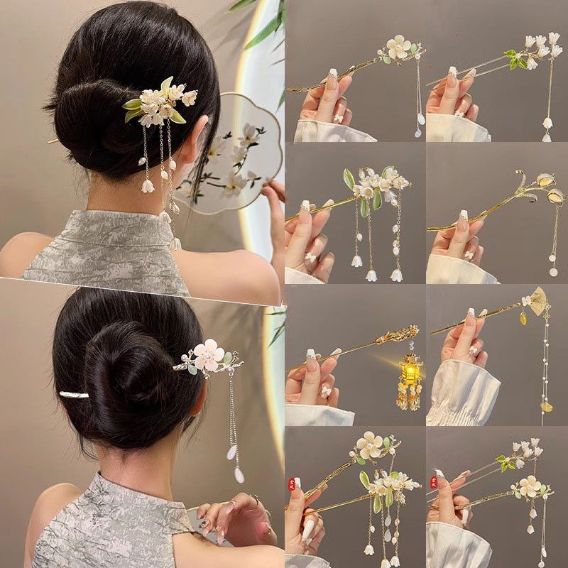 Trâm Cài Tóc Phong Cách Cổ Điển, Cổ Trang, Hiện Đại Phụ Kiện Trang Trí Dành Cho Nữ