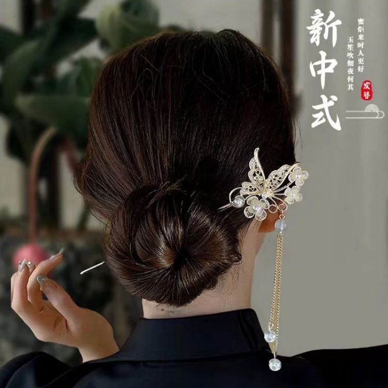 Trâm Cài Tóc Phong Cách Cổ Điển, Cổ Trang, Hiện Đại Phụ Kiện Trang Trí Dành Cho Nữ