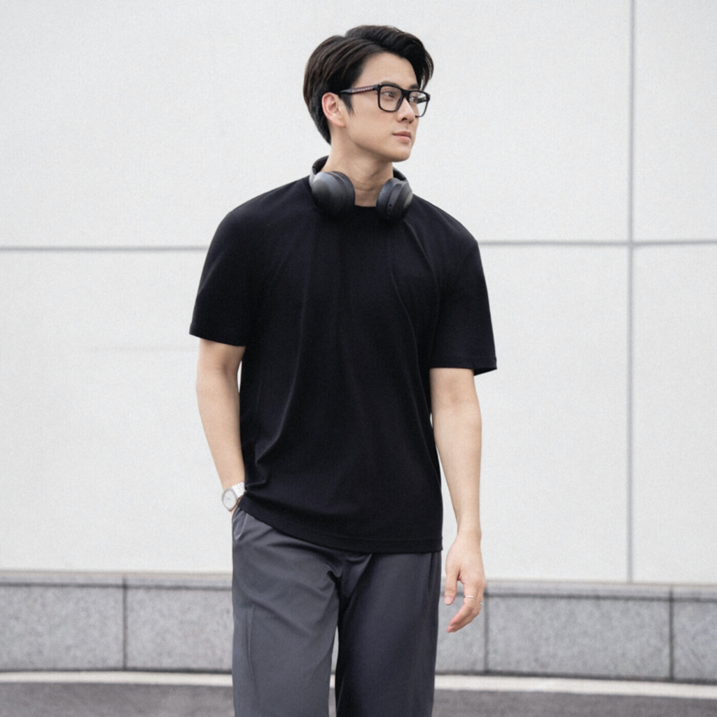 Áo Thun RT CLASSY Nam Nữ Form Regular Trẻ Trung Chất Liệu Air Cotton Thoáng Mát