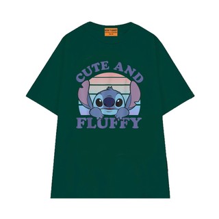 Áo Thun NGỐ TEE Stitch Cute and Fluffy Đáng Iu Dễ Thương Chất Vải Cotton 75 Thoáng Mát Mềm Mịn