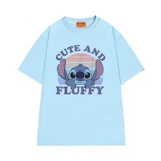 Áo Thun NGỐ TEE Stitch Cute and Fluffy Đáng Iu Dễ Thương Chất Vải Cotton 75 Thoáng Mát Mềm Mịn