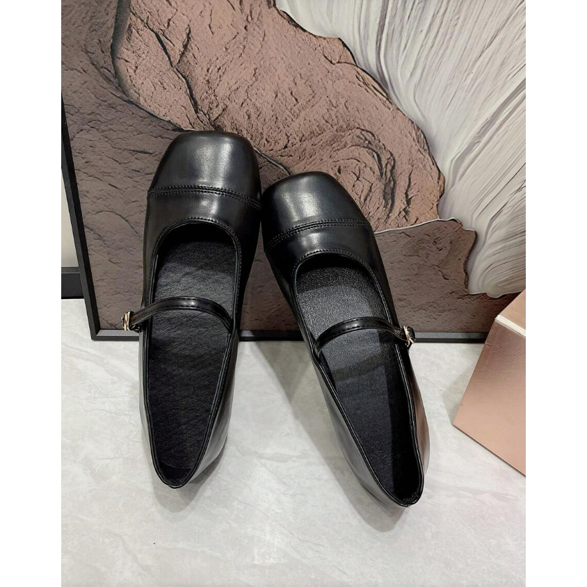 Giày Mary Jane Búp Bê Nữ, Giày Nữ Bệt Phối Quai Ngang, Khuy Cài Chất Lượng Dễ Phối Đồ Phù Hợp Với Mọi Lứa Tuối  || N03