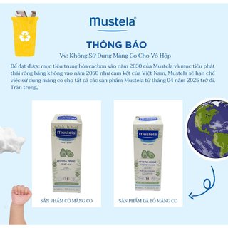 Kem Dưỡng Da Mặt Cho Trẻ Sơ Sinh & Em Bé Da Thường Mustela HYDRA BÉBÉ FACIAL CREAM 40ML