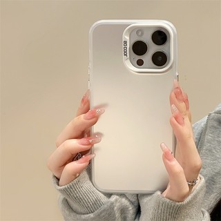 Ốp Lưng iPhone IMD Cao Cấp Cứng Trắng, Chống Sốc, Bảo Vệ Camera - iP 6/7/8/Plus/X/XS/XR/11/12/13/14/15/16/17/Pro/Max/Air