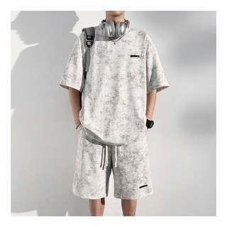 Đồ Bộ Quần áo Thể Thao Nam Nữ mùa hè cộc tay mặc ở nhà Chất Cotton  cao cấp không nhăn xù thấm mồ hôi  Avocado