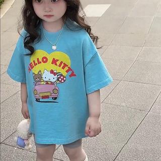 S12-M-[tomnaukids]Set áo thun quần leggin đùi cho bé gái size từ 9-40Kg