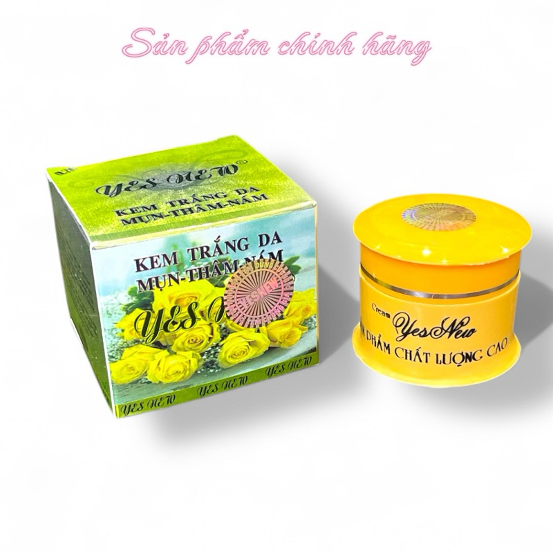 Kem Yes New Trắng Da Mụn Thâm Nám 4gram Chính Hãng