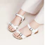 Giày Sandal Nữ Bệt Chất Da Thật Quai Dán Pixie H086