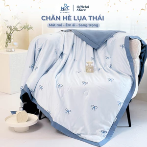 Chăn hè, mền lụa Thái M2T BEDDING kích thước 2mx2m3, mềm - mịn - mát