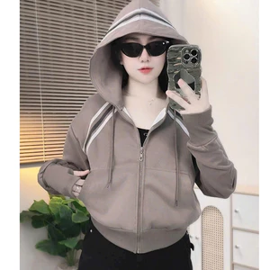 Áo Khoác Nỉ THỜI TRANG SỌC Qua Nón Viền Mới Có Nhiều Màu PHÙ HỢP THỜI TRANG
