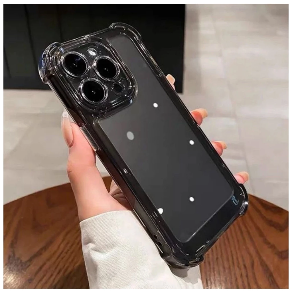 Ốp Lưng iPhone TPU Silicon Mềm 4 Góc Cao Cấp, Chống Sốc, Bảo Vệ Camera - iP 6/7/8/Plus/X/XS/11/12/13