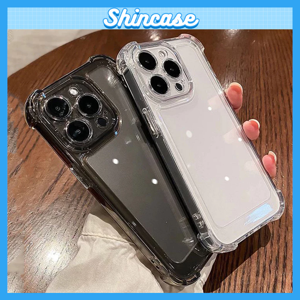 Ốp Lưng iPhone TPU Silicon Mềm 4 Góc Cao Cấp, Chống Sốc, Bảo Vệ Camera - iP 6/7/8/Plus/X/XS/11/12/13
