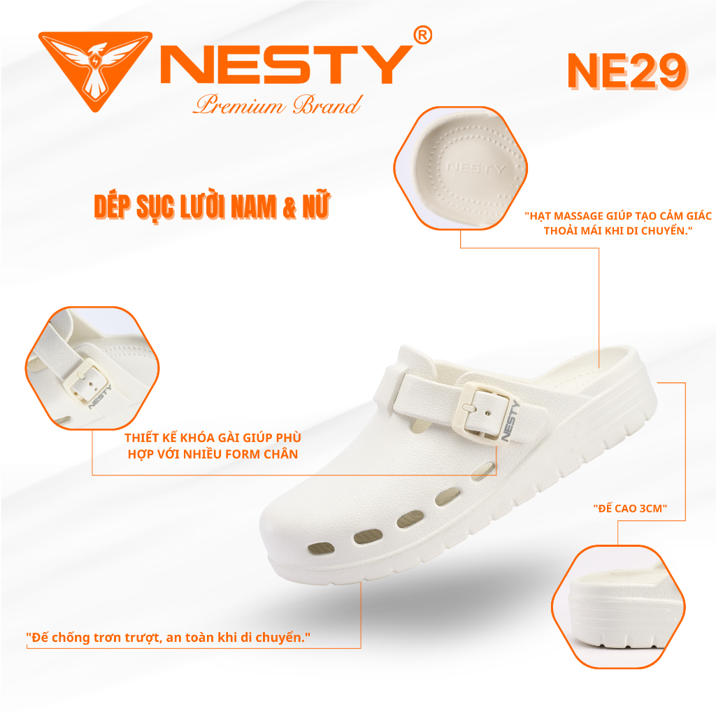 [NEW] DÉP SỤC THIẾT KẾ KHÓA TĂNG GIẢM CHÍNH HÃNG NESTY MÃ NE29 | Shopee ...