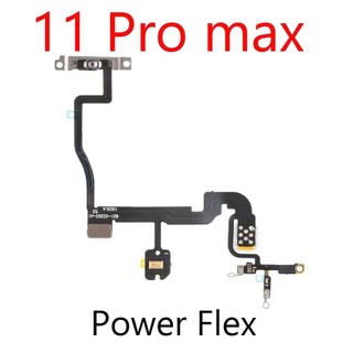 Dây cáp nguồn, mạch nút nguồn, dây mở nguồn power, on off dùng cho iphone 11 pro max, ip 11 pm, đèn flash, nguồn micro
