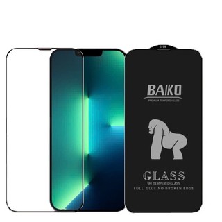 Kính Cường Lực iPhone BAIKÔ Cao Cấp, 21D Chống Bụi Màng Loa - iP 6/6s/7/8/Plus/X/XS/XR/11/12/13/14/15/16/17Pro/Max/Mini