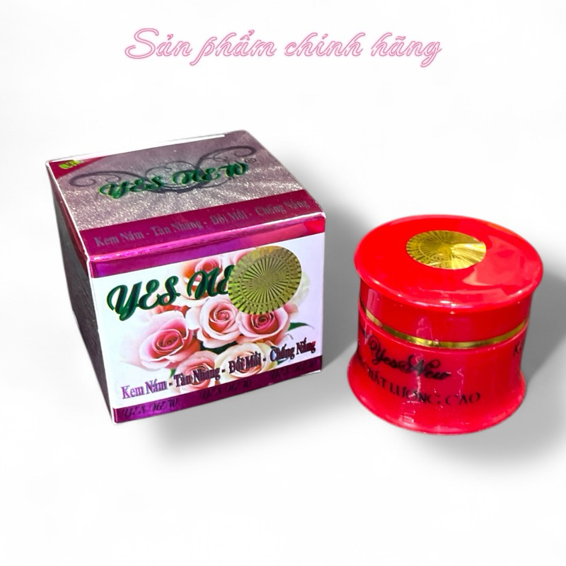 Kem Yes New Nám Tàn Nhang Đồi Mồi Chống Nắng 4gram Chính Hãng