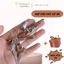 Kẹp Mỏ Vịt Kẹp Sóng Ngắn 4,5 cm TH BEAUTY cometics