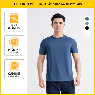 Combo 2 Áo Thun Nam AIRLUX T-SHIRT 8APKB402/8APKB420 Biluxury Thời Trang Nam, Áo Phông Trơn Cotton Co Giãn 4 Chiều